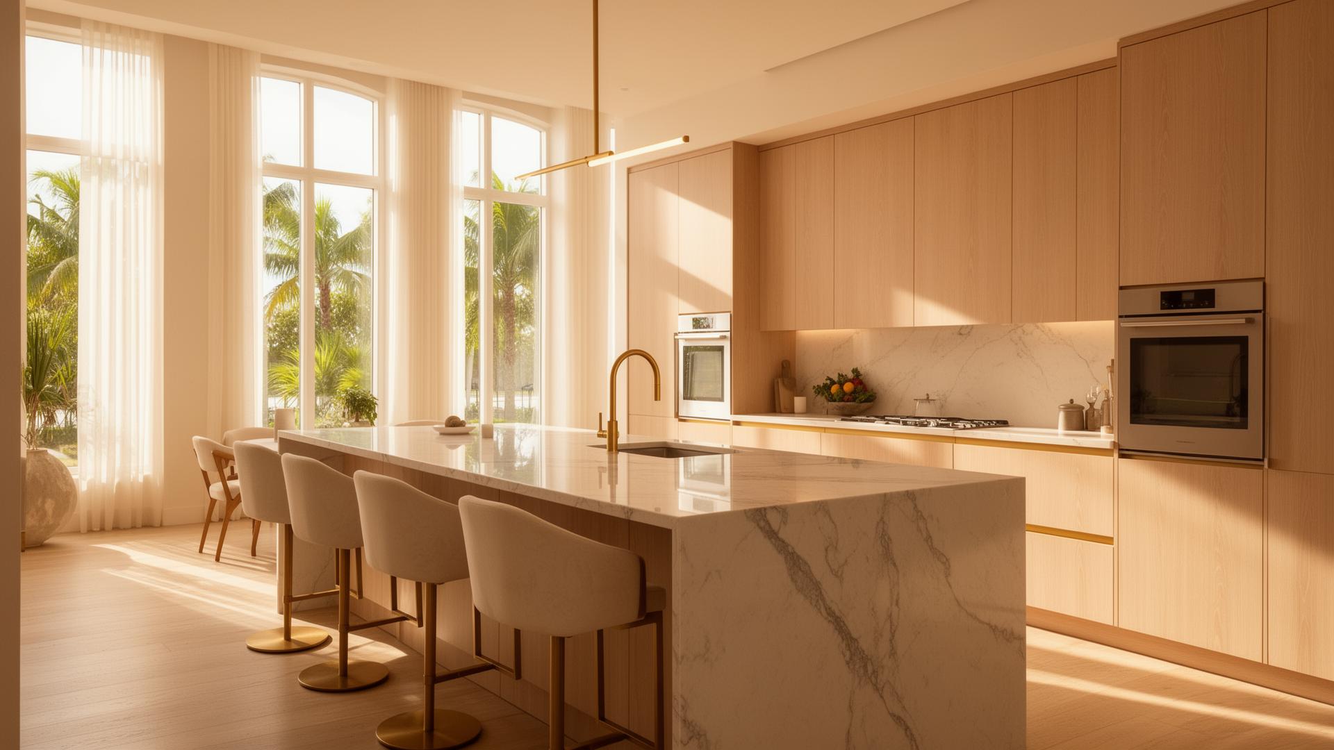 Luxury South Florida kitchen remodel by TAZ Home Improvements