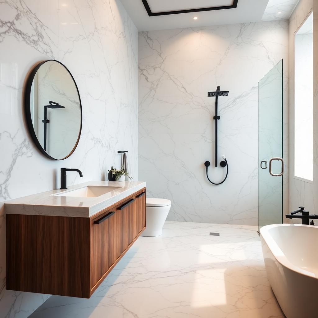 Luxury bathroom renovation