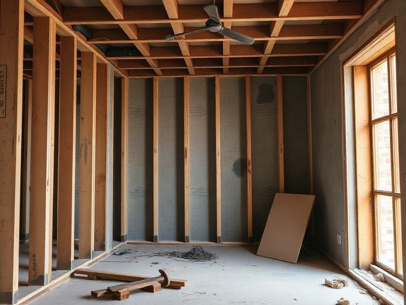 Demolition and prep work